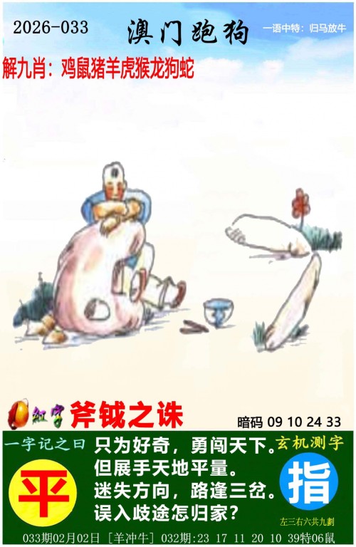 第33期澳门六合彩图库，跑狗图、管家婆、四不像龙门客栈图