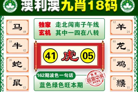 162期澳门九肖18码