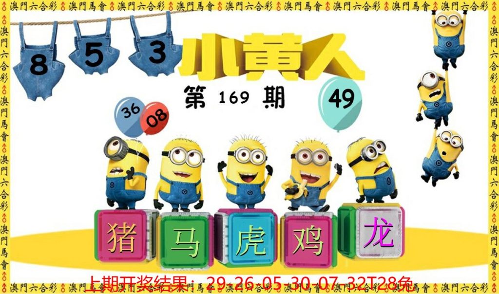 169期澳门小黄人