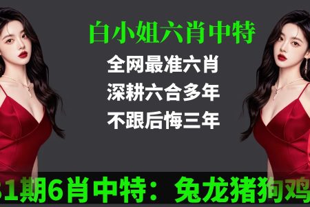 白小姐六肖中特